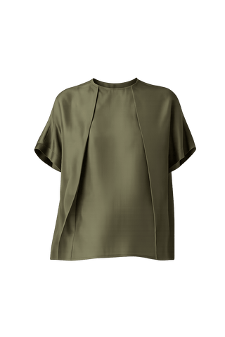 Pam Olive Silk Top - Maison OrientThe Summer HouseMaison OrientShirts & Tops