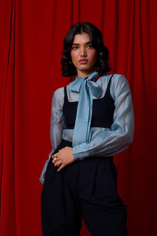 Pavel Blue Handwoven Shirt - Maison OrientThe Summer HouseMaison OrientShirts & Tops