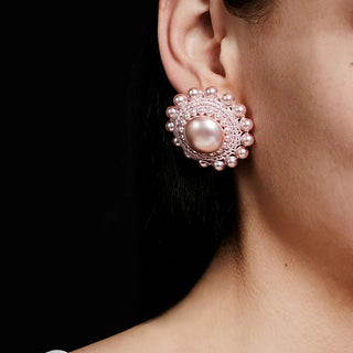 Pink Blush Pearl Studs - Maison OrientPinar OzevlatMaison OrientJewelry