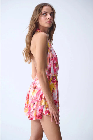 PIXIE DRESS / PINK PATTERNED - Maison OrientNAIAMaison OrientClothing
