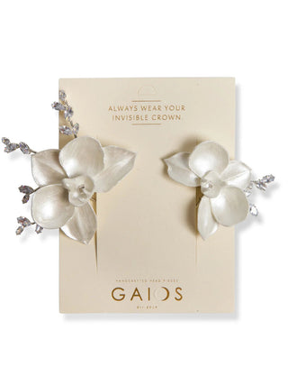 PORCELAIN ORCHID PIN SET - Maison OrientGAIOSMaison OrientAccessories