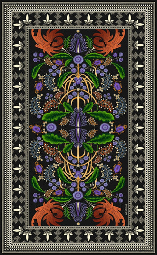 Prama Black Sarong - Maison OrientWEMAVEMaison OrientScarves