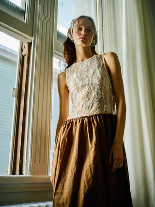 Principal Dancer Lace & Voile Dress - Maison OrientWAYTMaison OrientClothing