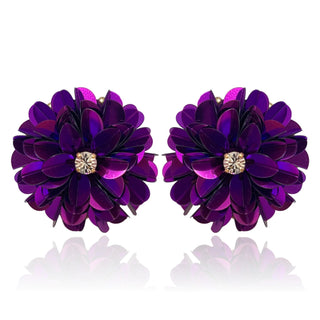 Purple Blossom Studs - Maison OrientPinar OzevlatMaison OrientJewelry