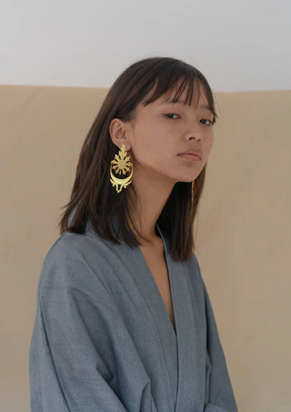 Radiant Aura Earrings - Maison OrientNe NepalMaison OrientJewelry