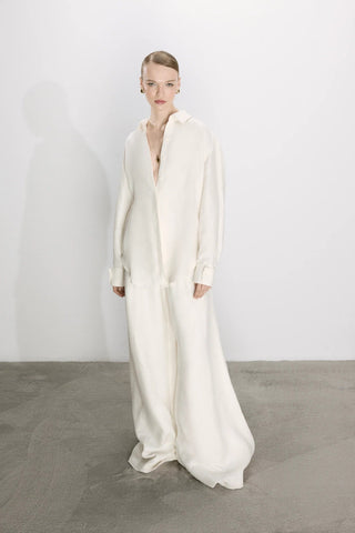 Ravenna Linen Shirt in White - Maison OrientNazli CerenMaison OrientClothing