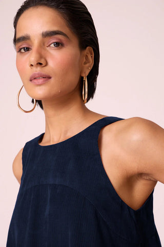 Reka Navy Needlecord Dress - Maison OrientThe Summer HouseMaison OrientDresses