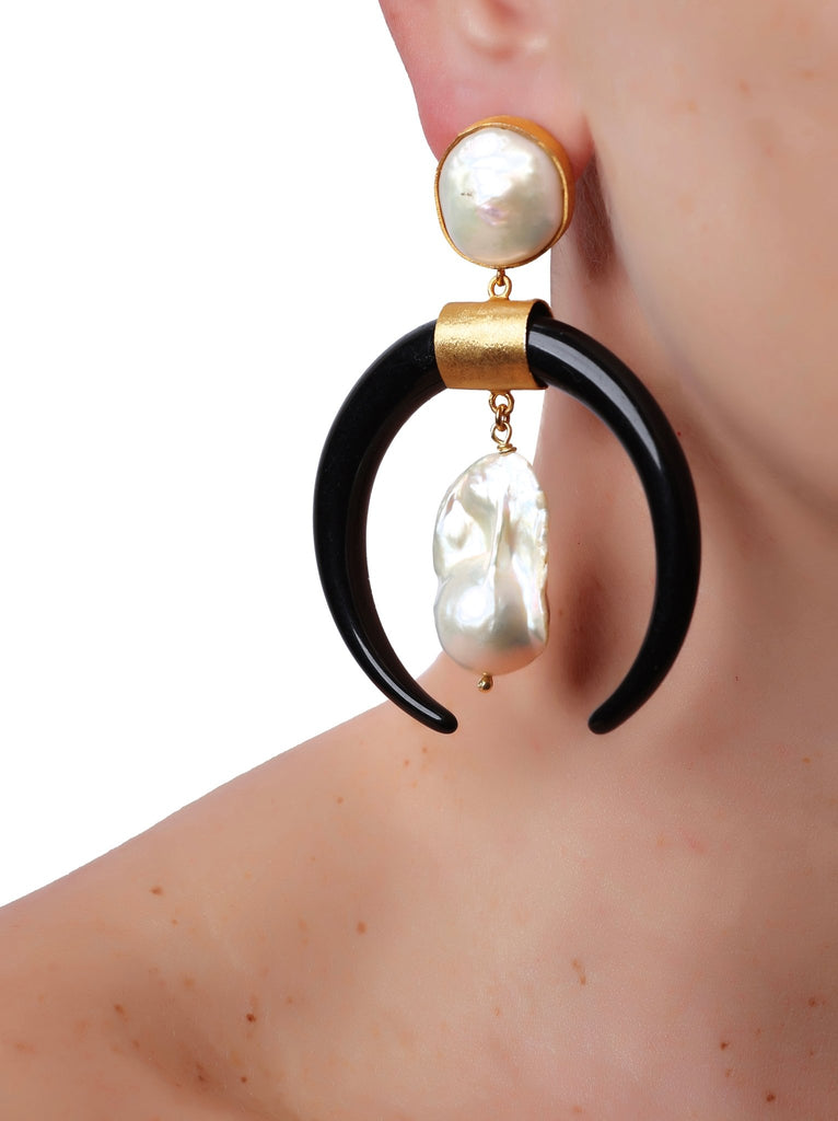 RHEA with Baroque Pearls - Maison OrientChadia HamatiMaison Orient