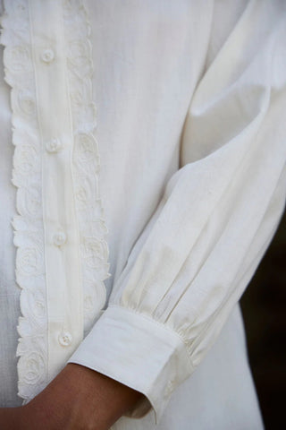 Ryuk Handwoven Embroidered Shirt - Maison OrientThe Summer HouseMaison OrientShirts & Tops