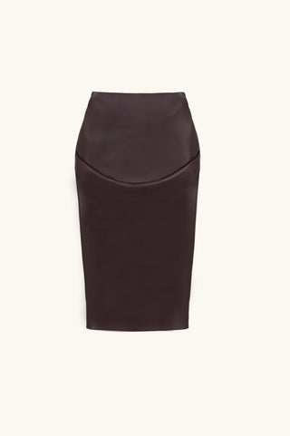 SCULPTED SKIRT WITH PLEATED DETAIL - Maison OrientKris MaranMaison OrientSkirt