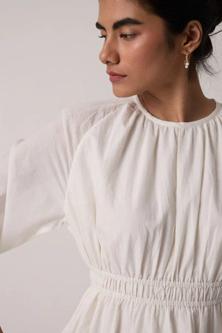 Sergio Off White Cotton Top - Maison OrientThe Summer HouseMaison OrientShirts & Tops