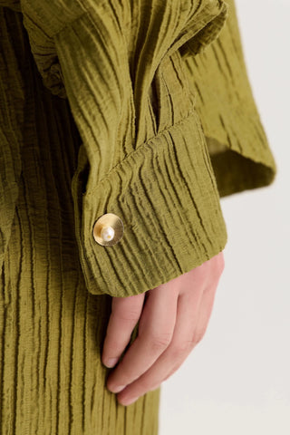 Shirt Evia in Olive - Maison OrientALARÁMaison OrientClothing