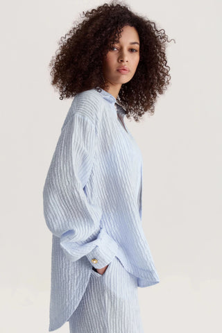 Shirt Evia in Sky Blue - Maison OrientALARÁMaison OrientClothing