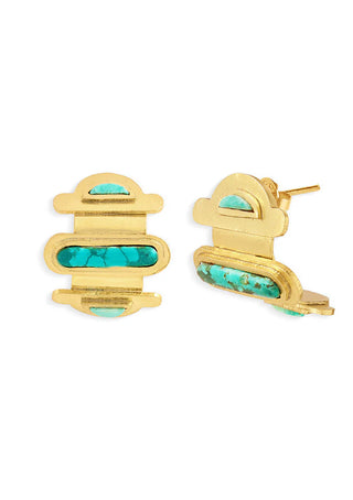 Stylized Arch Earrings