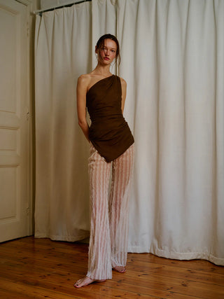 Silhouette One-Shoulder Blouse