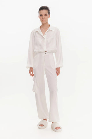 SILKY BOMBER JACKET - Maison OrientKris MaranMaison OrientClothing