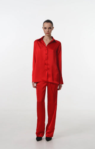 SILKY LOUNGE SHIRT - Maison OrientKris MaranMaison OrientClothing