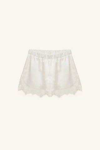 SILKY SHORTS WITH LACE - Maison OrientKris MaranMaison OrientClothing