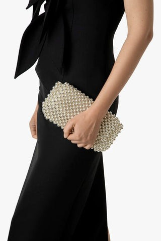 Silver Clover Clutch - Maison Orient0711Maison OrientHandbags