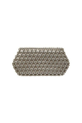 Silver Lizzie Clutch - Maison Orient0711Maison OrientHandbags