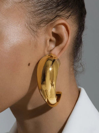 Sirena Hoops Gold - Maison OrientMISHOMaison OrientJewelry