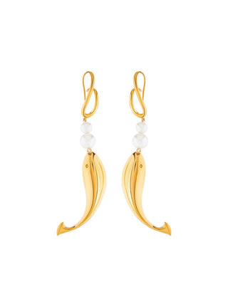 Sirena Pearl Earrings - Maison OrientMISHOMaison OrientJewelry