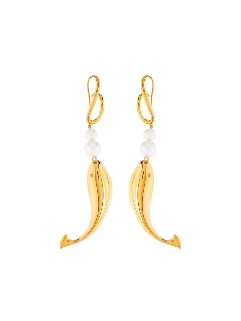Sirena Pearl Earrings - Maison OrientMISHOMaison OrientJewelry