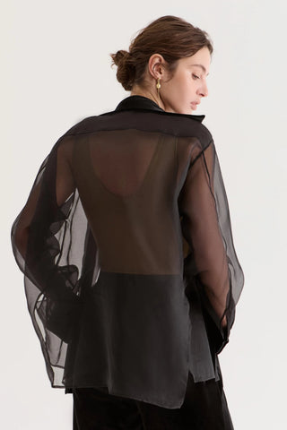 Siren's Shirt in Organza - Maison OrientALARÁMaison OrientClothing