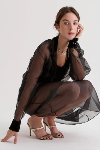 Siren's Shirt in Organza - Maison OrientALARÁMaison OrientClothing