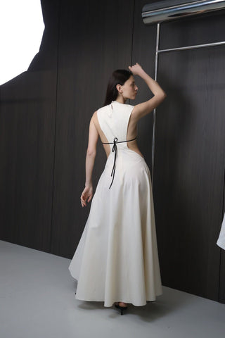 SOLEA Midi Dress Beige - Maison OrientMAETMaison OrientDress