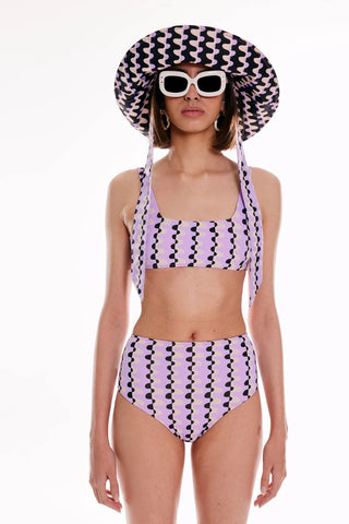Sonic Adventure Sound Waves Print Reversible Bucket Hat - Maison OrientWAYTMaison OrientAccessories