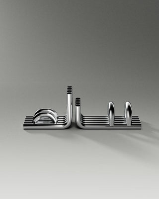 Stainless Steel TUBE Bookends - Maison OrientMaha Alavi StudioMaison OrientHome Decor