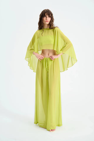 SUMMER CAPE / GREEN - Maison OrientNAIAMaison OrientClothing