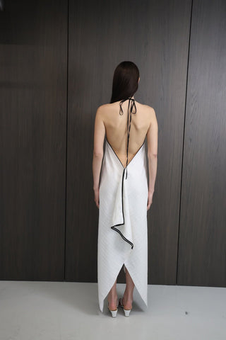 SUNNY White Linen Midi Dress - Maison OrientMAETMaison OrientDress