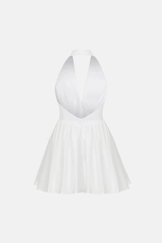 SUNRAY MINI DRESS / WHITE - Maison OrientNAIAMaison OrientClothing