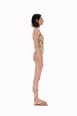 Tarot Print Recycled Swimsuit - Maison OrientWAYTMaison OrientBeachwear