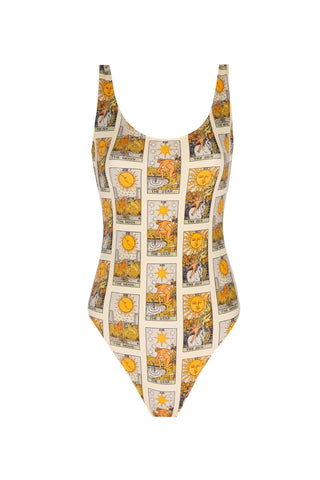 Tarot Print Recycled Swimsuit - Maison OrientWAYTMaison OrientBeachwear