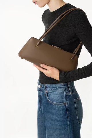 Taupe Leslie Shoulder Bag - Maison Orient0711Maison OrientHandbags