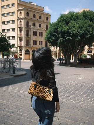 TER EAST-WEST BAG CHEETAH - Maison OrientCABAMaison OrientHandbags