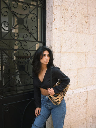 TER EAST-WEST BAG CHEETAH - Maison OrientCABAMaison OrientHandbags