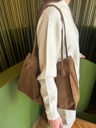 TER TOTE BAG SUEDE EDITION - Maison OrientCABAMaison OrientHandbags