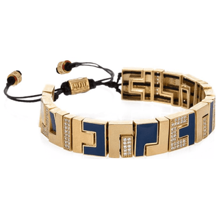 Tetris Block Bracelet with Stones and Enamel - Maison OrientJUJUMaison OrientBracelet