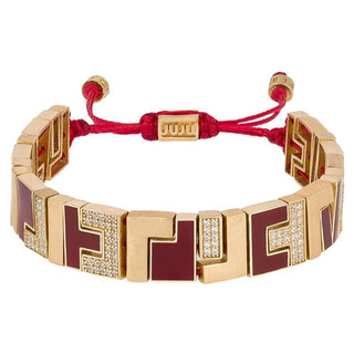 Tetris Block Bracelet with Stones and Enamel - Maison OrientJUJUMaison OrientBracelet