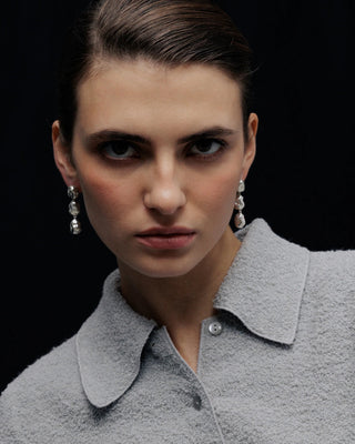 THE EVA EARRINGS IN SILVER - Maison OrientCopineMaison OrientJewelry