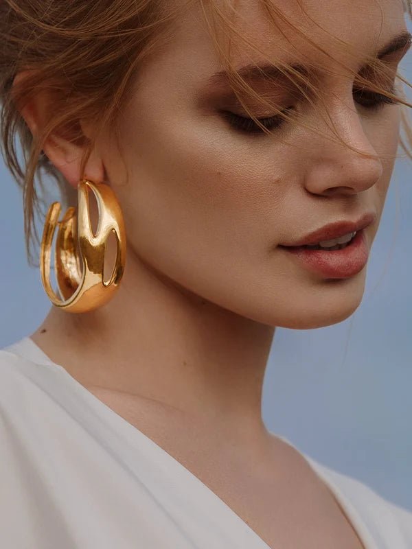 Tidal Hoops Gold - Maison OrientMISHOMaison OrientJewelry