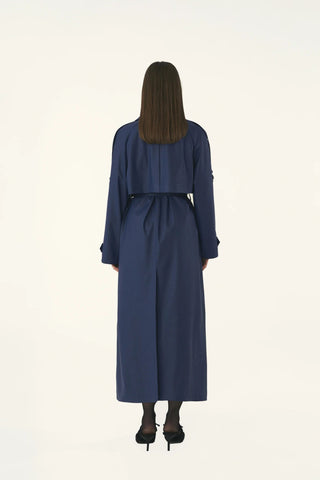 TRENCH COAT IN VEGAN LEATHER - Maison OrientKris MaranMaison OrientClothing