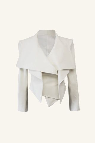 VEGAN LEATHER DOUBLE JACKET - Maison OrientKris MaranMaison OrientClothing