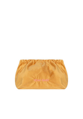 VELVET CLUTCH BAG YEAH BABY - Maison OrientSORBET ISLANDMaison OrientBEACH ACCESORIES