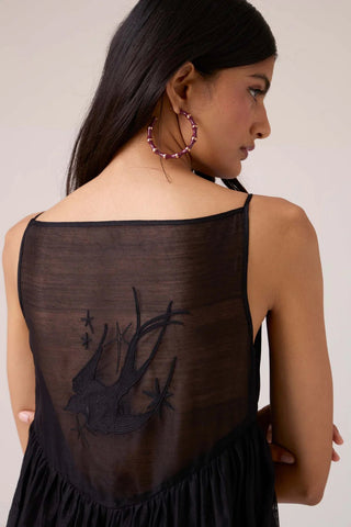 Vespera Black Handwoven Dress - Maison OrientThe Summer HouseMaison OrientDresses