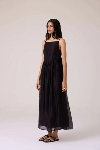 Vespera Black Handwoven Dress - Maison OrientThe Summer HouseMaison OrientDresses